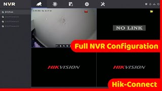 HikVision NVR Setup Including HikConnect NEW [upl. by Brittni]