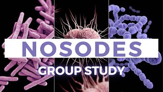 NOSODES  GROUP STUDY IN HOMOEOPATHIC MATERIA MEDICA [upl. by Lleunamme]