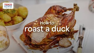 How to Roast a Duck  Tesco [upl. by Enileqcaj]