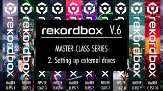 Rekordbox 6  Part 2 setting up external drives  Complete beginners tutorial Masterclass [upl. by Abih652]