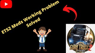 ETS2 Mods Working  Mod Folder Missing  Problem Solved 2021 [upl. by Toole823]