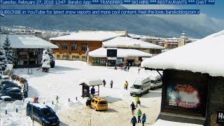 Bansko Gondola Lift Q Cam HD Livestream [upl. by Aciruam]