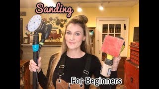 Sanding Furniture for Beginners [upl. by Onaivatco]