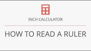 How to Read a Ruler [upl. by Branham955]