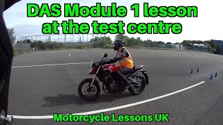 Direct Access DAS Module 1 lesson at the test centre right circuit mainly [upl. by Bonnes]