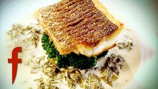 Fillet of Seabass with Sorrel Sauce  Gordon Ramsays The F Word Season 2 [upl. by Lucchesi937]