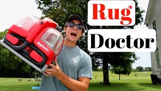 Rug Doctor Portable Spot Cleaner Review [upl. by Latoyia]