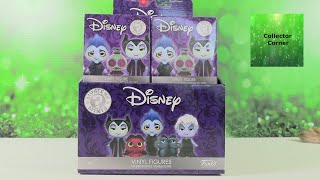 Disney Villains Funko Mystery Minis Vinyl Figures Blind Box Opening  CollectorCorner [upl. by Dloniger]