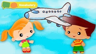 Learning First Words for Baby w Fred and Fiona  Educational Videos for Toddlers  First University [upl. by Diandra]