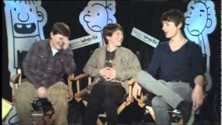 Diary of a Wimpy Kid 2 Rodrick Rules  Exclusive Devon Bostick Robert Capron and Zachary [upl. by Ynnos]