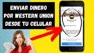 ▷ ¿Cómo enviar dinero por Wéstern Union App desde mi celular 📲 Cómo USAR la APP de WESTERN UNION [upl. by Allicerp]