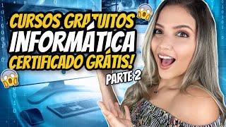 💻 CURSOS ONLINE GRATUITOS DE INFORMÁTICA  Com certificado grátis  PARTE 2  Mari Rel [upl. by Sneve]