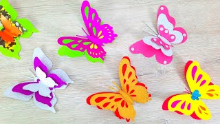 COMO HACER MARIPOSAS DE PAPEL 🦋 ORIGAMI FACIL [upl. by Jaehne]