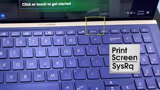 How to take a screenshot on Asus ZenBook laptop [upl. by Nikita]