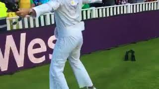 Freddie Flintoff falls over at T20 Finals Day [upl. by Weston]