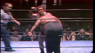 19810306  Abdullah the Butcher vs Ivan Putski Houston Wrestling [upl. by Odnumyar]