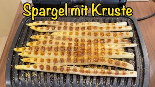 Gegrillter Spargel mit Rinderfilet im Tefal OptiGrill [upl. by Hefter]