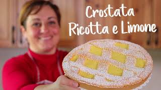 CROSTATA RICOTTA E LIMONE Ricetta Facile  Video Live Versione Corta  Fatto in Casa da Benedetta [upl. by Elocaj]