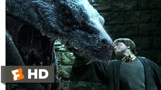 Harry Potter and the Chamber of Secrets 55 Movie CLIP  Basilisk Slayer 2002 HD [upl. by Maram]