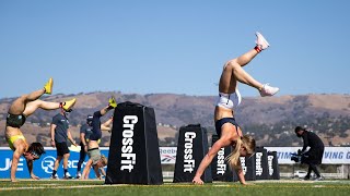 Handstand Sprint — 2020 CrossFit Games [upl. by Malan]