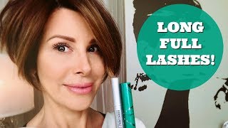 BEST Eyelash GROWTH Serum amp Extensions Mascara  These Transformed My Lashes  Dominique Sachse [upl. by Yemrej111]