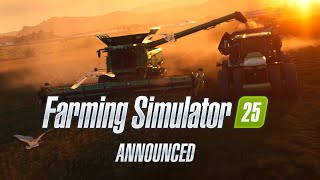 Farming Simulator 25 Announced  Everything You Need To Know [upl. by Nahtnhoj]