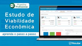 Planilha de Estudo de Viabilidade Econômica em Excel [upl. by Christoph]