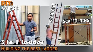 DIY How to Build the Best Ladder for Construction [upl. by Giesser]