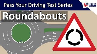 Roundabouts Driving Lesson UK  Pass your Driving Test Series [upl. by Farnham]