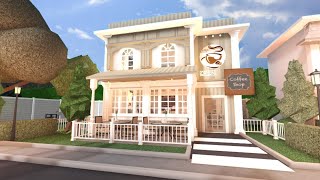 Cafe  Bloxburg Town Series [upl. by Genevieve]