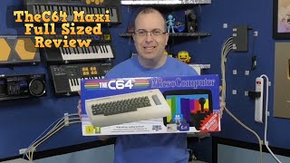 TheC64 Maxi  Full sized C64 review and disassembly [upl. by Livingstone]