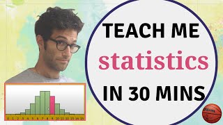 Teach me STATISTICS in half an hour Seriously [upl. by Lenny]