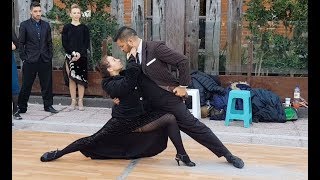 Amazing Real Tango Street Dance in Buenos Aires Argentina [upl. by Stallworth]