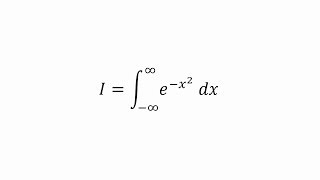 The Gaussian Integral [upl. by Bindman]