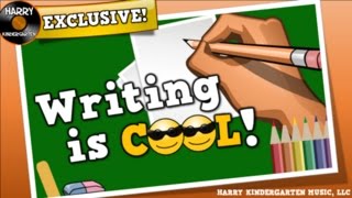 WRITING IS COOL song for kids about the basics of writing [upl. by Ibor]