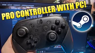 How to use a Nintendo Switch Pro Controller with your PC EASY 2020  SCG [upl. by Ferree]