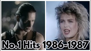 130 Number One Hits of the 80s 19861987 [upl. by Acirat511]