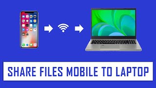 How to Share the Data from Android Mobile to Laptop  Nearby Share [upl. by Fisch]