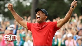 Tiger Woods wins The 2019 Masters  SportsCenter [upl. by Marolda]