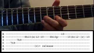 Arctic Monkeys  Arabella  Solo lesson with tabs [upl. by Elke]