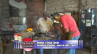 Cuchillos artesanales  Regino y Cesar Zurdo [upl. by Adnilym]