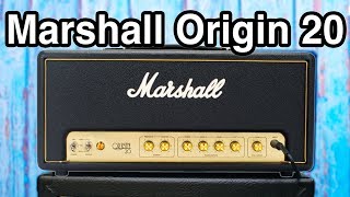 Marshall Origin 20 Head  Classic Sound Modern Features [upl. by Falito]