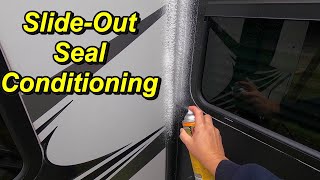 RV HowTo Slide Out Seal Conditioning [upl. by Chryste]