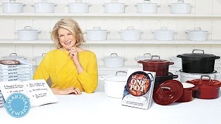 How to Use an Enameled Cast Iron Pot  Martha Stewart [upl. by Dnilasor]