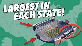 Critiquing every states LARGEST STADIUM [upl. by Hebrew]