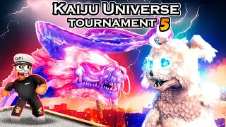 Kaiju Universe TOURNAMENT but with NEW KAIJUS [upl. by Acirtap631]