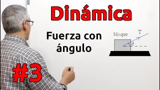 Dinámica Fuerza y ángulos Física Problemas 3 [upl. by Ittap]