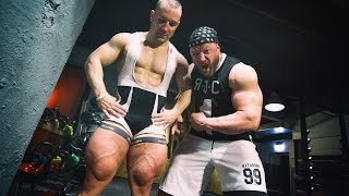 Bodybuilder VS Cyclist TOTAL LEG DAY feat Robert Foerstemann [upl. by Birmingham789]