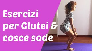 Esercizi per Glutei e Cosce Sode  Pilates Matwork  Silva Iotti [upl. by Odirfliw]