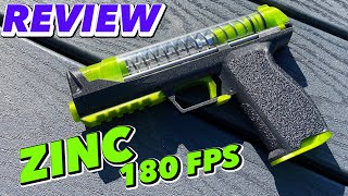 Review Zinc by 118 Design A 3D Printed NERF Pistol [upl. by Nnylatsirk688]